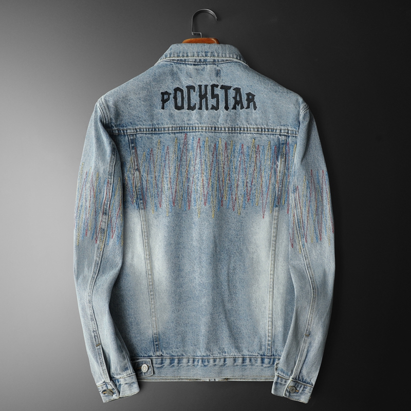Jaket Denim dicuci Vintage pri - Streetwear Brand Denim ulasan dan harga