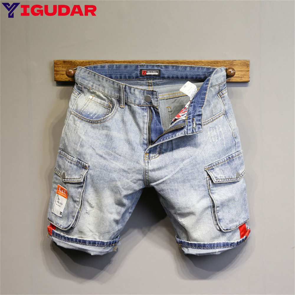 Celana Jeans Pendek Pria Model - Streetwear Brand Denim ulasan dan harga