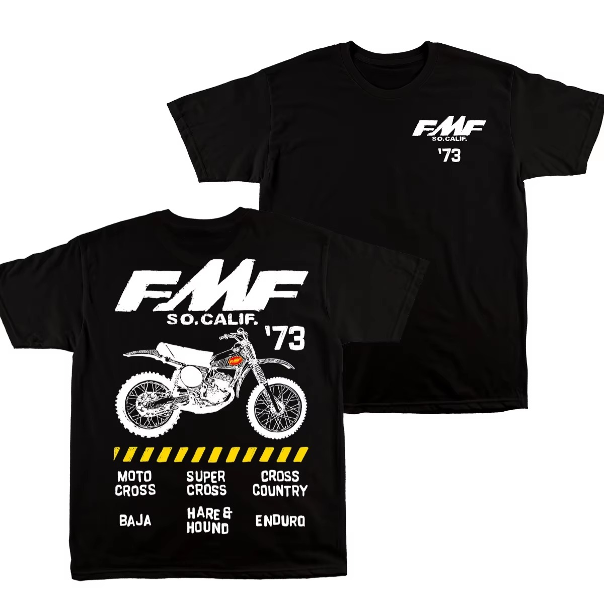 Kaos Grafis Merek Motocross En - Streetwear Brand Vintage ulasan dan harga
